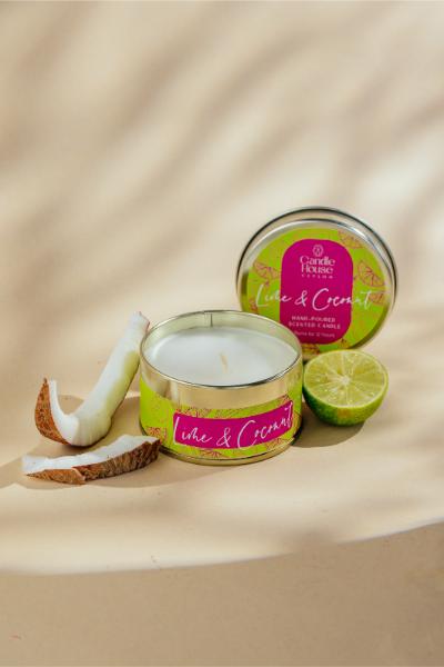 Regular Tiin Candle - Lime & Coconut 